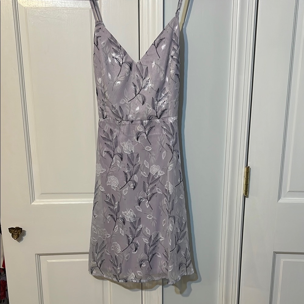 Floral Lavender Dress